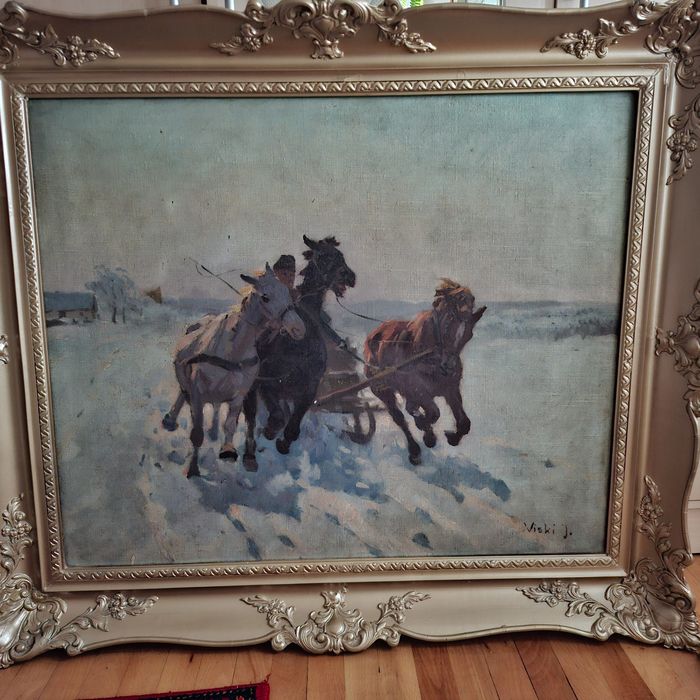 Tablou vintage Viski J.