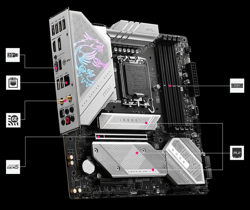 Intel I5 12500 + материнка