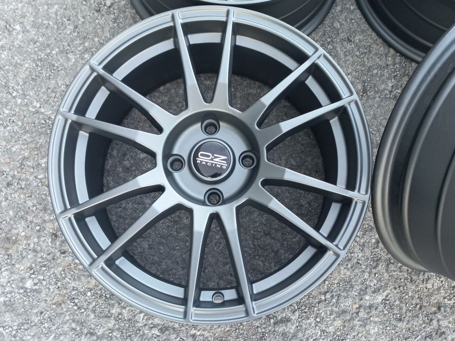 17"4x114.3 O.Z Матт Гънметал Perlude Mitsubushi Hyundai Kia Nissan 7.5j et35 Чисто Нови