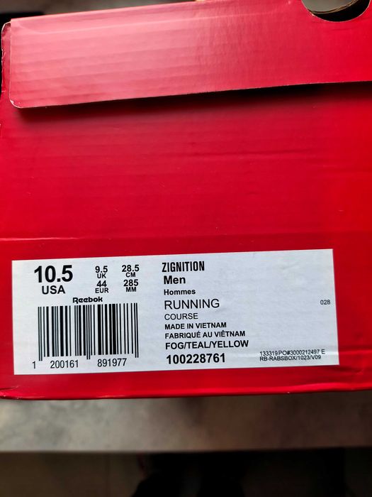 НОВИ | маратонки Reebok Zignition Running Dark Fog