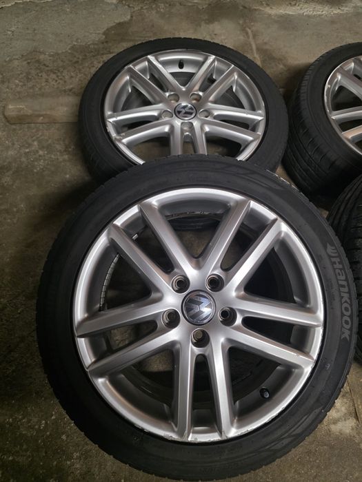 Джанти с гуми 5x112/17 цола стават за VW Golf, Passat, Sharan, Touran.