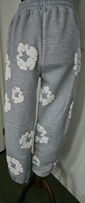 Pantalon lung gri M