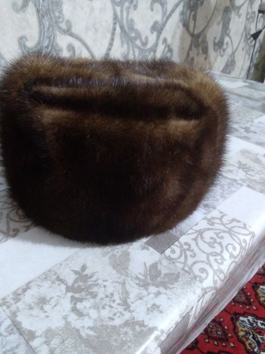 Норковая шапка мужской