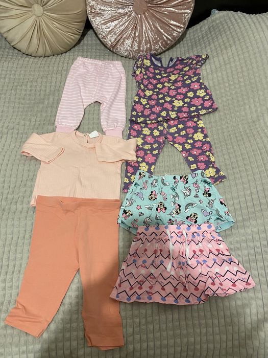 Бебешки дрехи за момиче - лот - 0-3-6 м