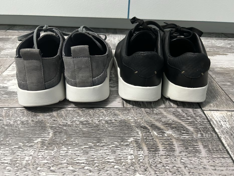 Дамски обувки Clarks / Кларкс Trigenic - кожени и велурени 36 номер