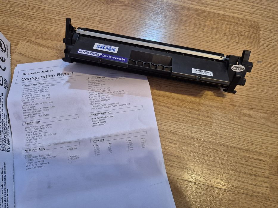 Toner cartus si drum orginal HP Laserjet CF230A LCHCF230X/CRG051H
