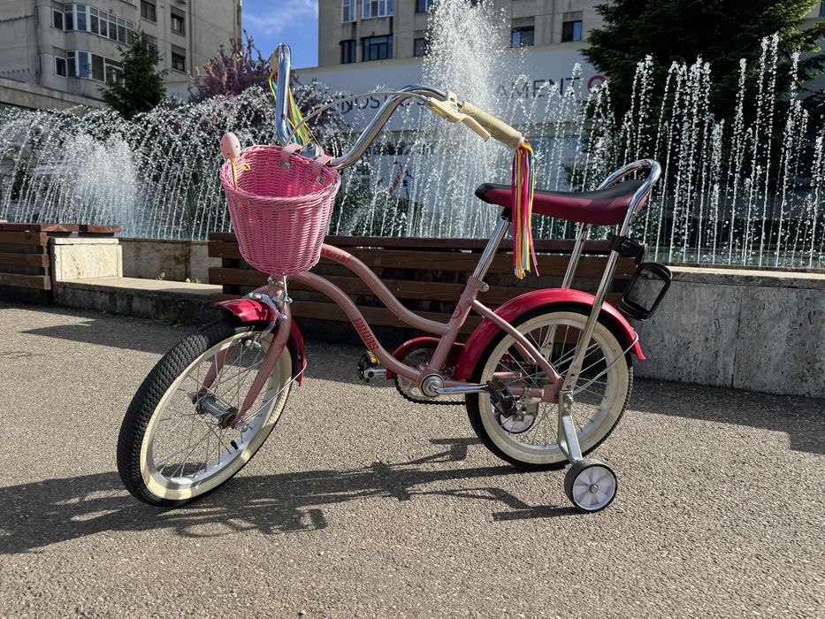 Bicicletă copii Pegas Mezin 16 + CADOU Trotineta Oxelo B1 Rosie