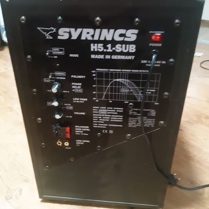 Subwoofer activ Syrincs