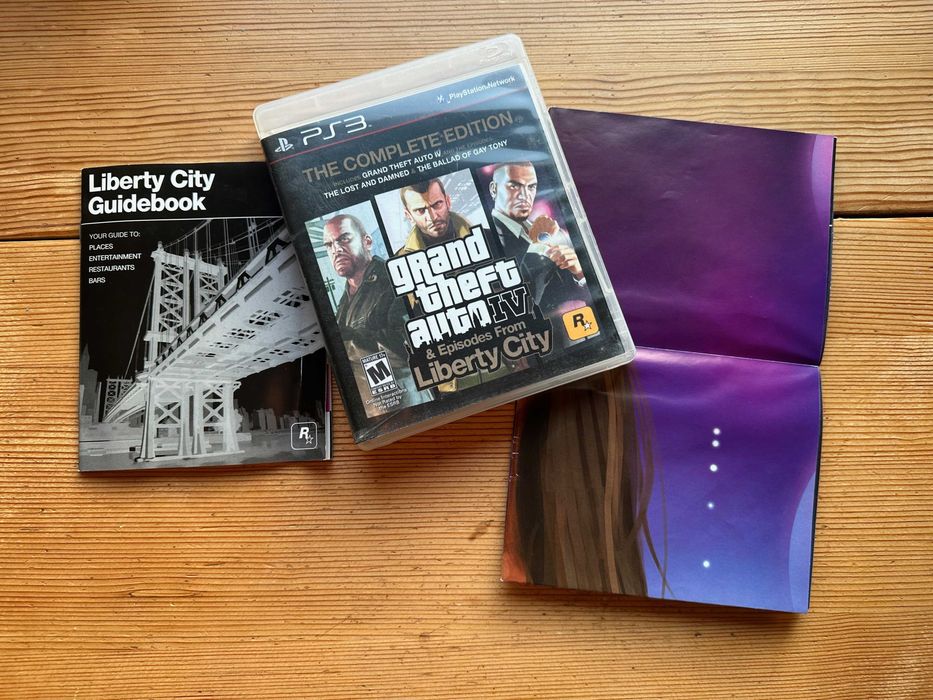 GTA Grand Theft Auto IV: The Complete Edition за PlayStation 3 PS3 GTA 4 + Episodes from Liberty city