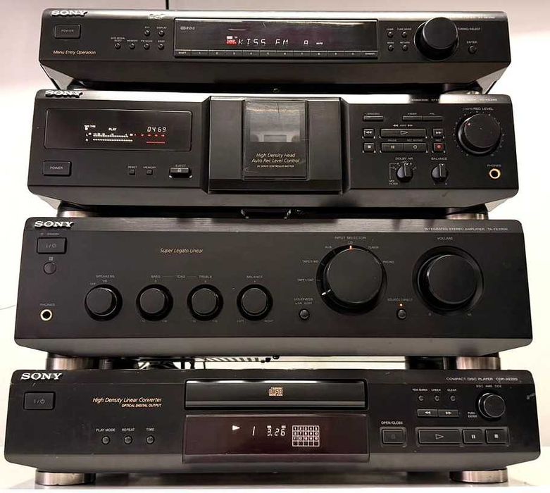 Amplificator Sony TA-FE330R CDP-XE220 TC-KE240 ST-SE300 CD Tuner deck Amlificator Linie Made in Japan