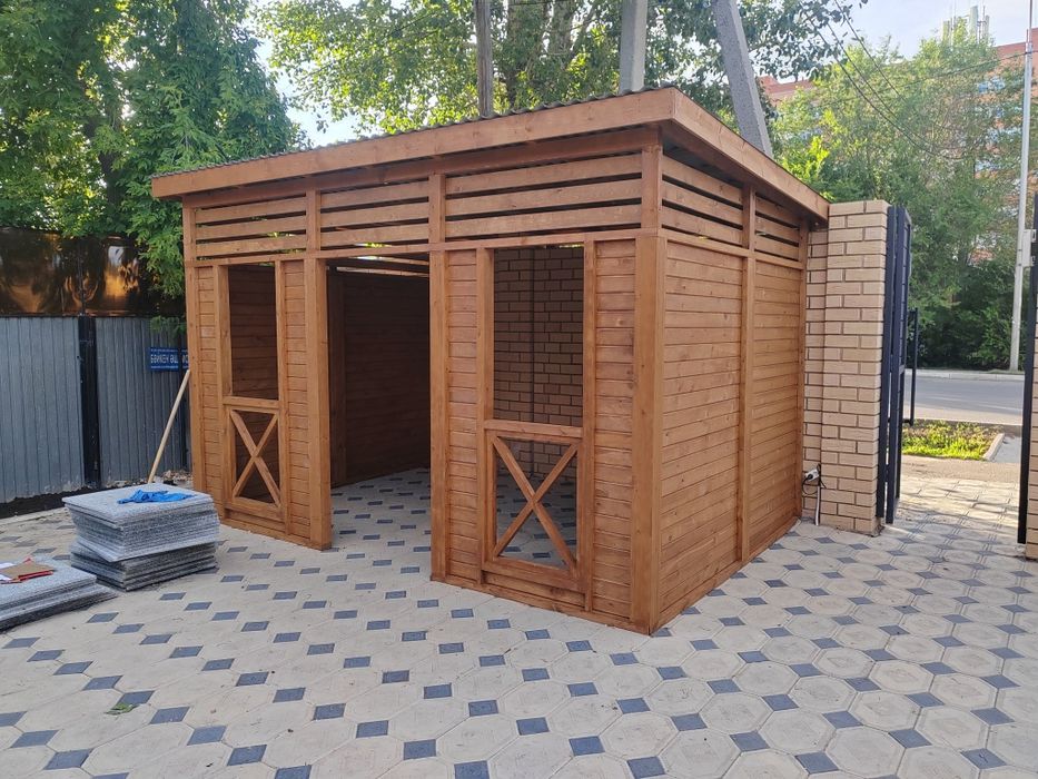 Беседки из дерева
