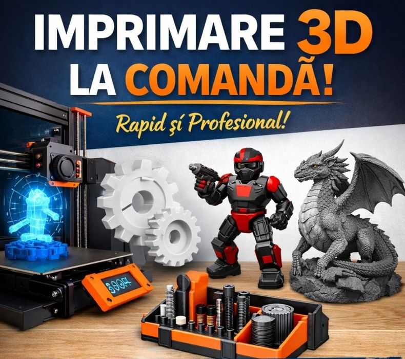 Imprimare 3D la comandă