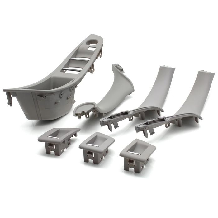 Set 7 piese manere usa negru crem oyster Bmw Seria 5 F10 F11