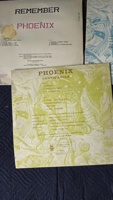 Set 3 vinyl Pheonix Cantofabule si Remember Phoenix