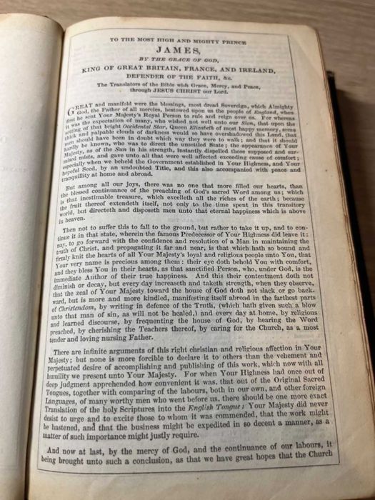 Biblia / Biblie veche ,engleza, an 1866 , coperta piele, 17x12x4 cm