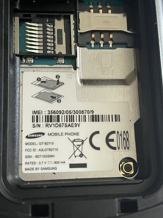 Telefon Samsung GT-B2710 ,liber retea, rezistent socuri