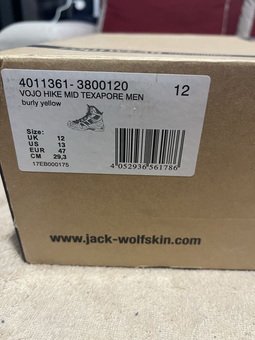 Pantofi Jack Wolfskin – Mărimea 47 | NOI | Impermeabili