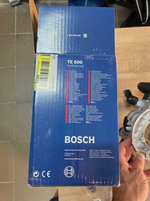 Baza pentru Frezare Bosch Powertools TE 600 Compatibil cu GKF 600 Professional