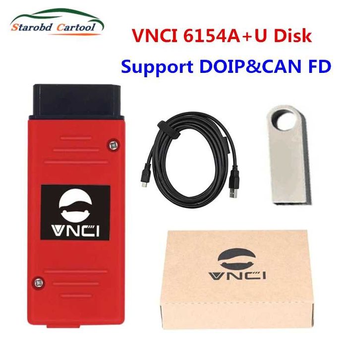 VNCI 6154 6154A Odis 25.0.3 CAN FD, онлайн функции, оригинален драйвер SVCI 6154
