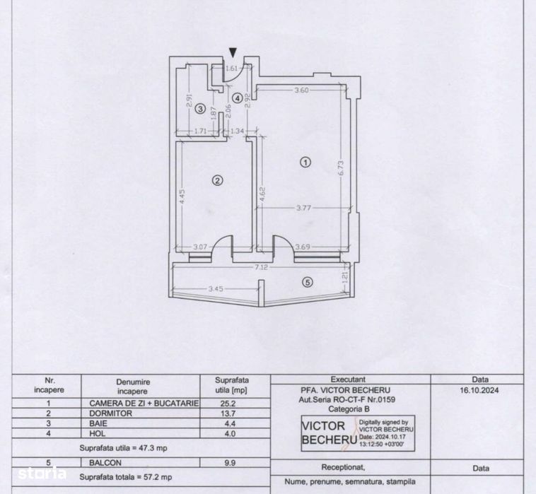 Apartament prima linie la lac in complex rezidential cu piscina | Nata