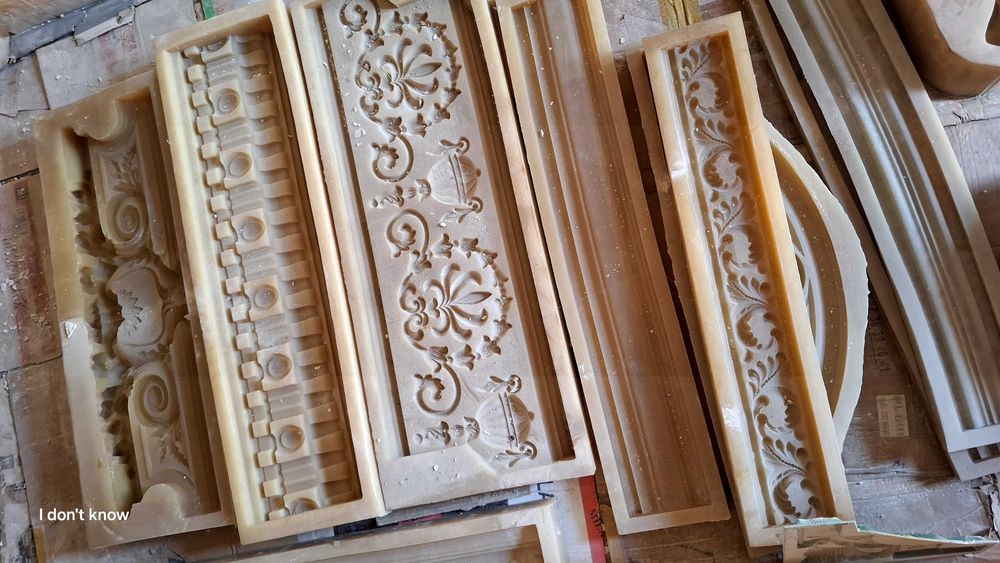 Формы для гипсовой  лепниный.