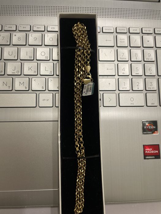 Продается золотая цепочка шопард