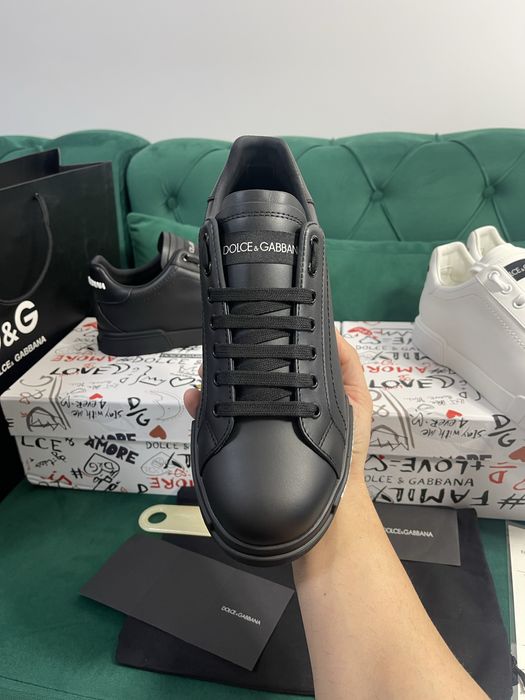 Adidasi Dolce Gabbana piele naturala 100% Full Box colectie noua