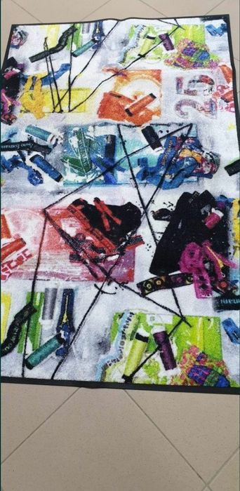 Covoraș multicolor antiderapant