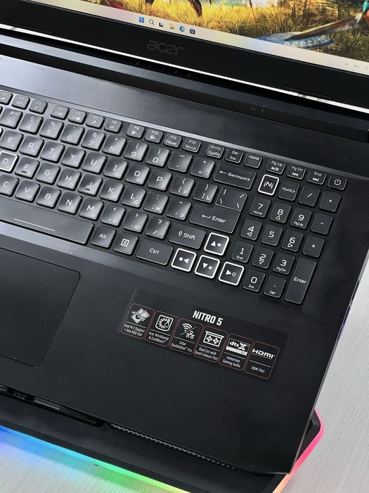 Acer NITRO 5 | 17,3 дюйма | RTX 3070