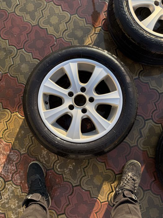 Vand jante BMW + cauciucuri vara 205/55/16
