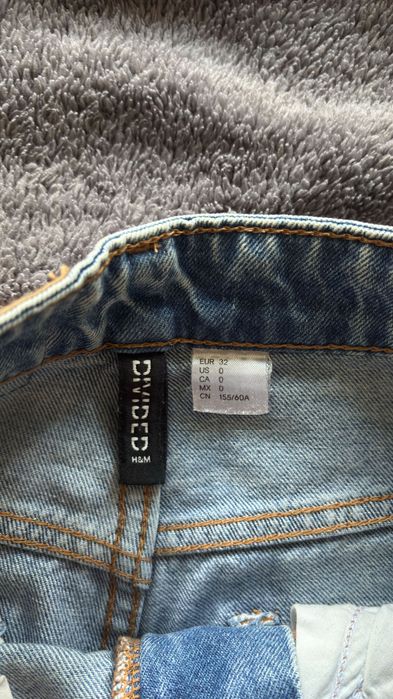 Светли дънки Devided H&M, размер 32 (s)