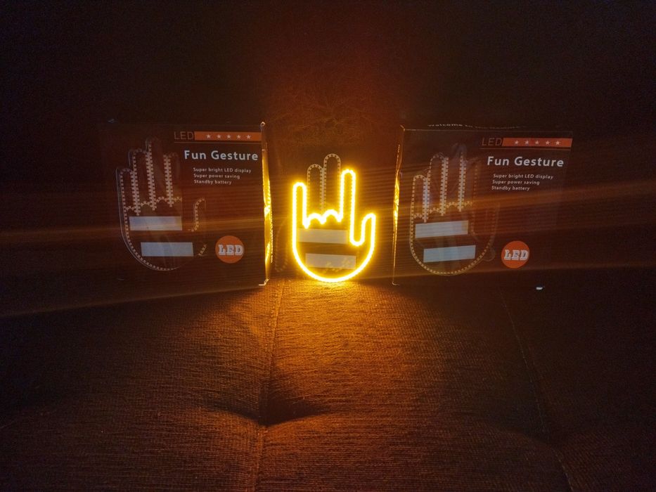 ПРОМОЦИЯ LED Ръка за автомобил или витрина