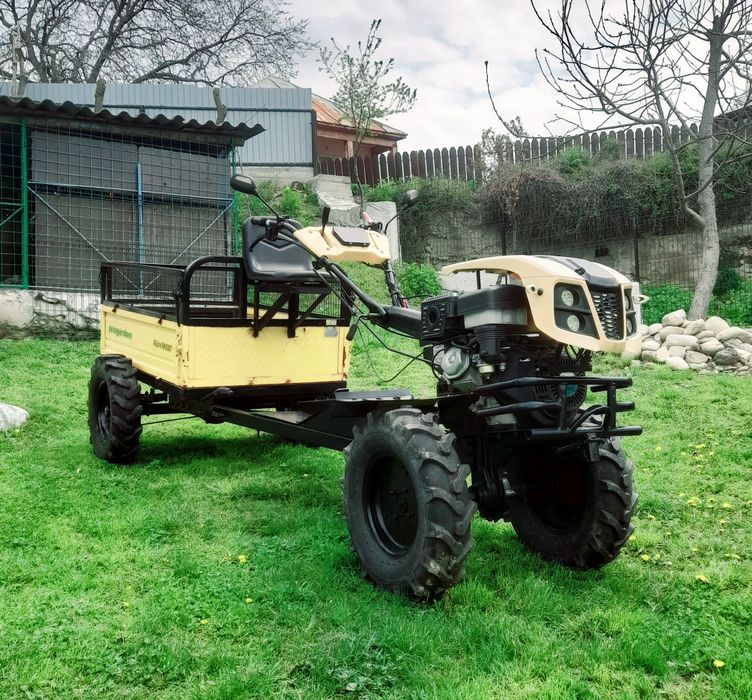 Vând Motocultor progarden alpine 18 cai 4x4 benzină