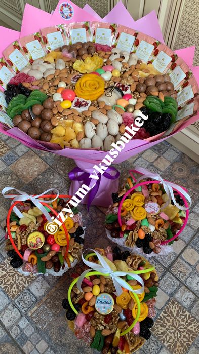 Съедобные букеты