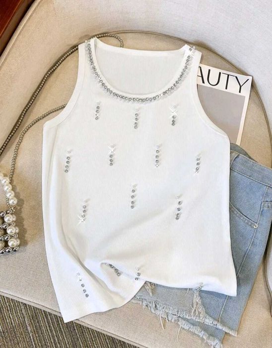 Дамски потник с камъни