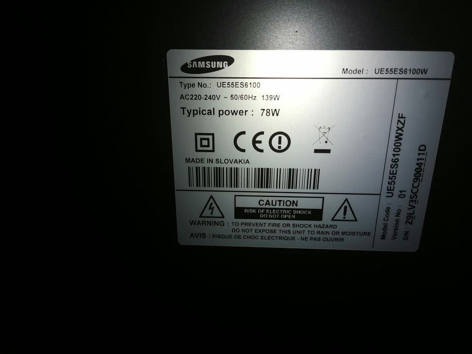 Vând televizor Samsung 140cm