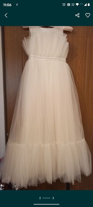 Rochie din tul pentru ocazii
