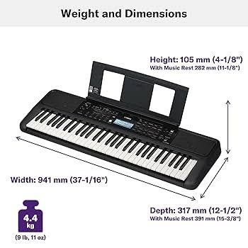 Yamaha PSR-E383 + stativ reglabil – stare excelentă, 899 lei