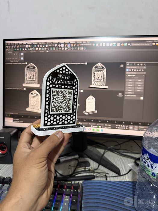 QR ko’d restoran uchun