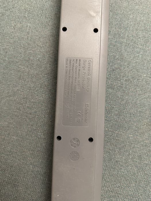 Defender удлинитель с защитой и USB