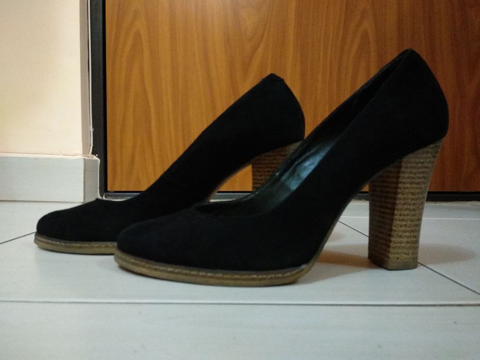 Pantofi Catali piele întoarsă