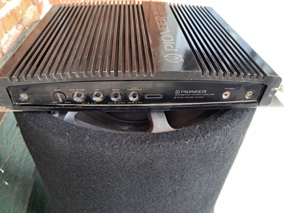 Blaupunkt  GT- 1200 и Pioneer GM-2000A