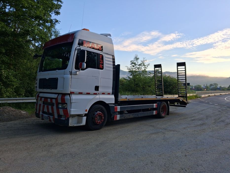 Vând platforma man tga460