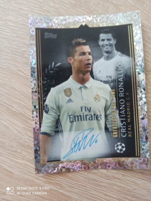 Card UCL 24/25 Semnătura Ronaldo