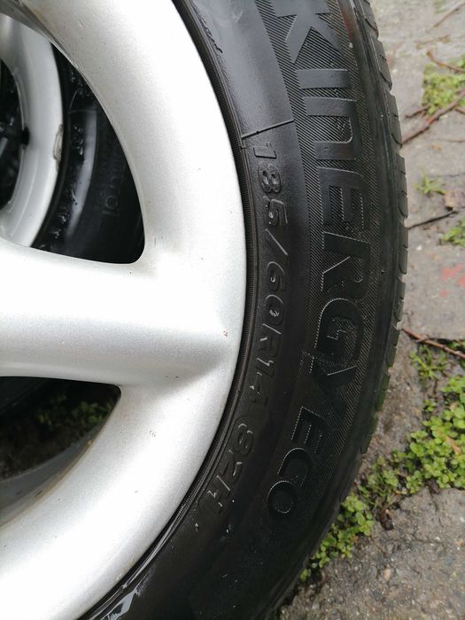 4 бр. джанти ARTEC (4х100) с летни гуми Hankook 185 60 14. VW Golf 3