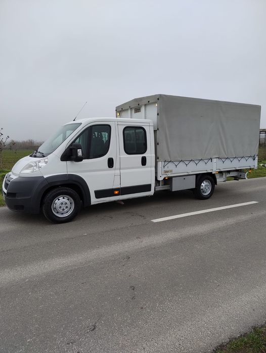 Citroen Jumper Doka Cabină Dublă+Lada 4 metri Euro 5 AC