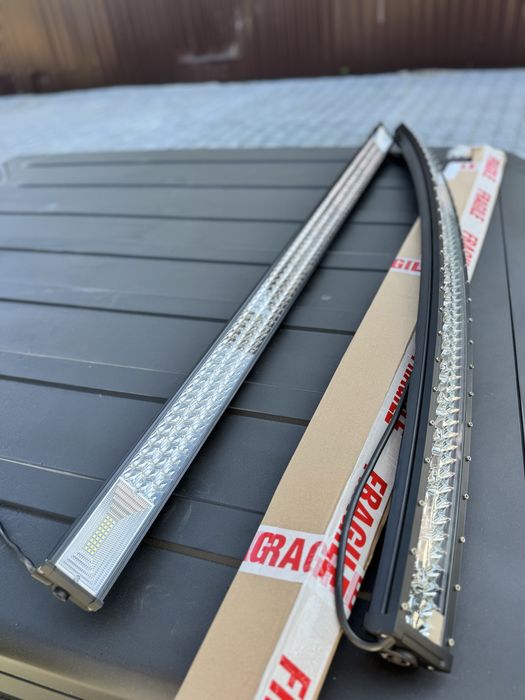 Priector auto LED bar  curbat, 12D, 975W si 729W 12-24 V, 130 cm