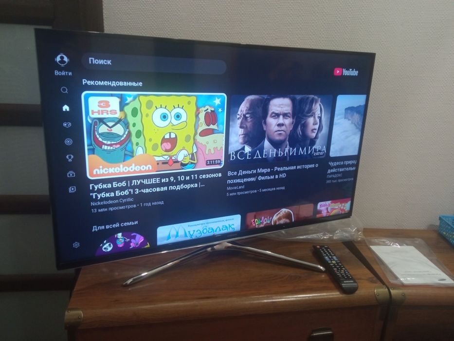 Смарт телевизор Samsung 106 см WiFi YouTube