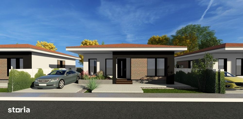 Casa parter - 3 camere - proiect in exclusivitate