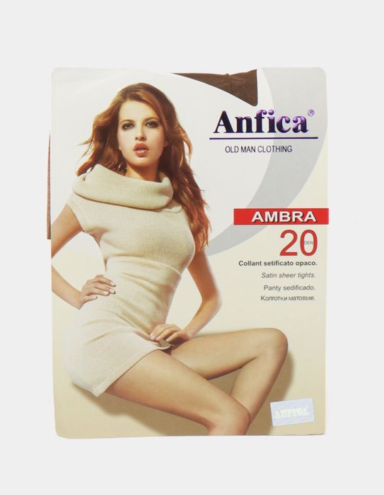 Капроновые колготки. Оригинал Anfica 20DEN